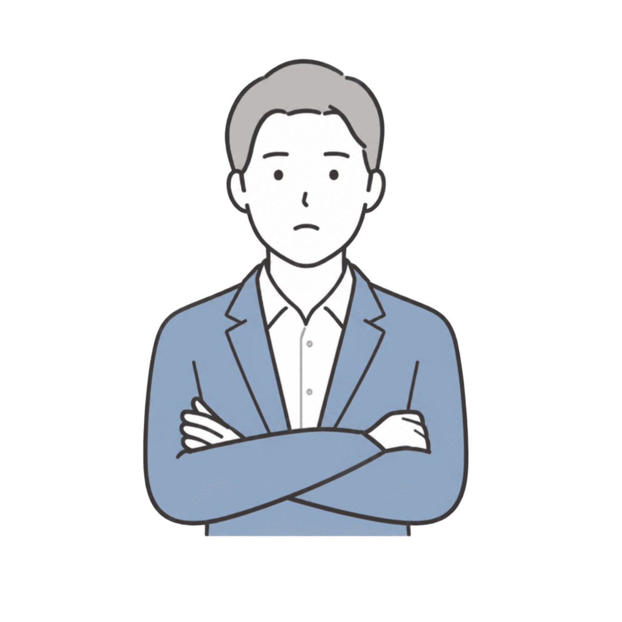 悩む男性