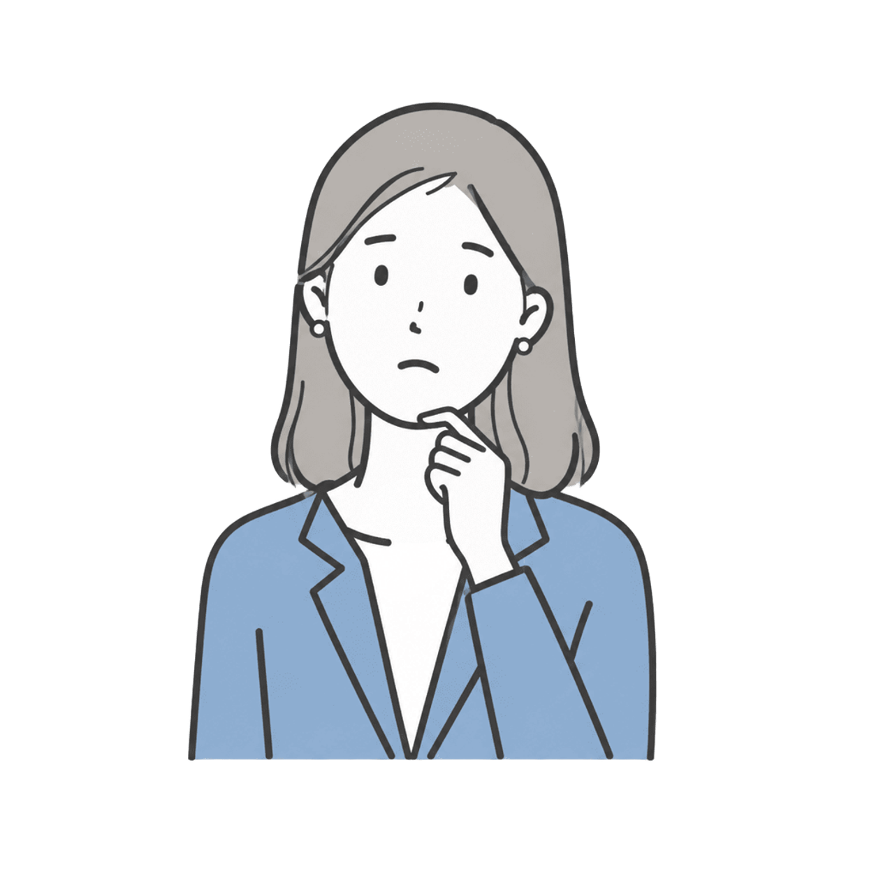 悩む女性