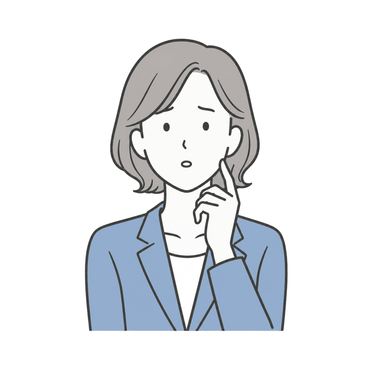 悩む女性